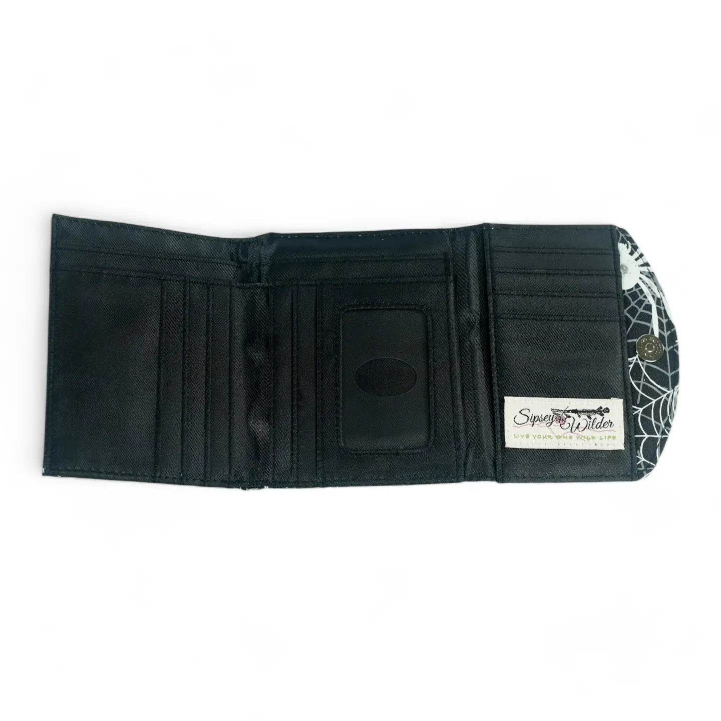 Spooky Spiders Trifold Wallet