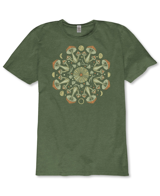 Mushroom Mandala T-Shirt