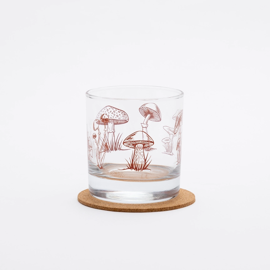 Mushroom Whiskey Glass