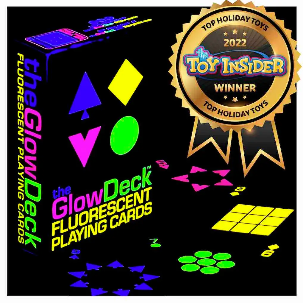 Glow Deck Fluorescent Cards