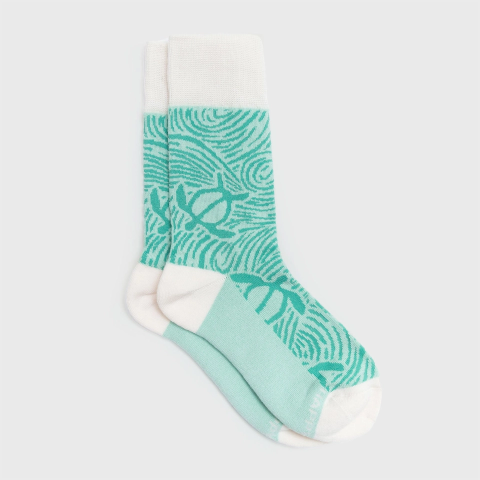 Socks That Save Our Planet - Sea Turtle