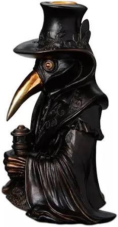 Plague Doctor Backflow Incense Burner