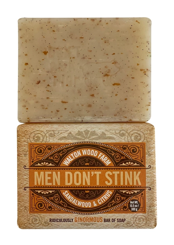 Men Don't Stink Soap - Sandalwood + Citrus