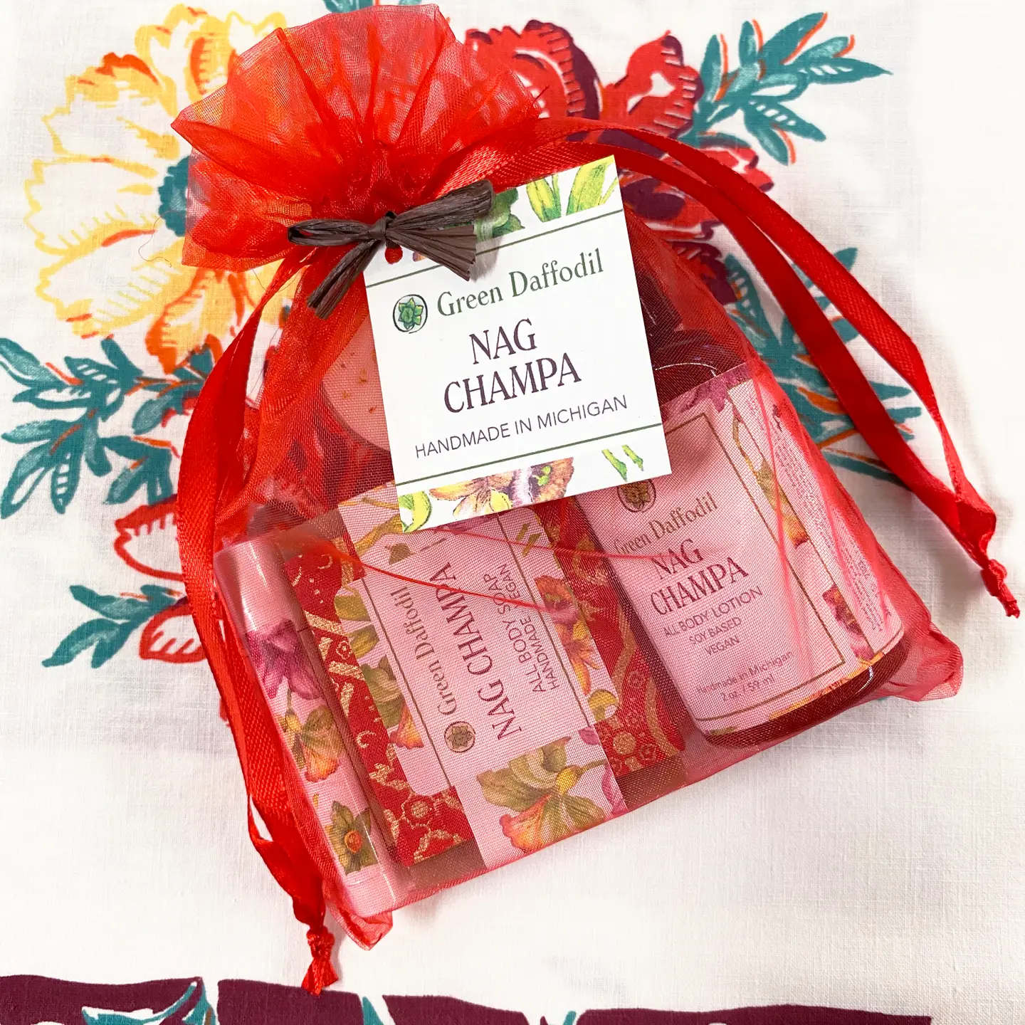 Nag Champa Gift Bag Set