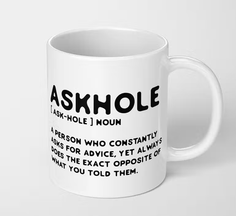 Askhole Coffee Mug