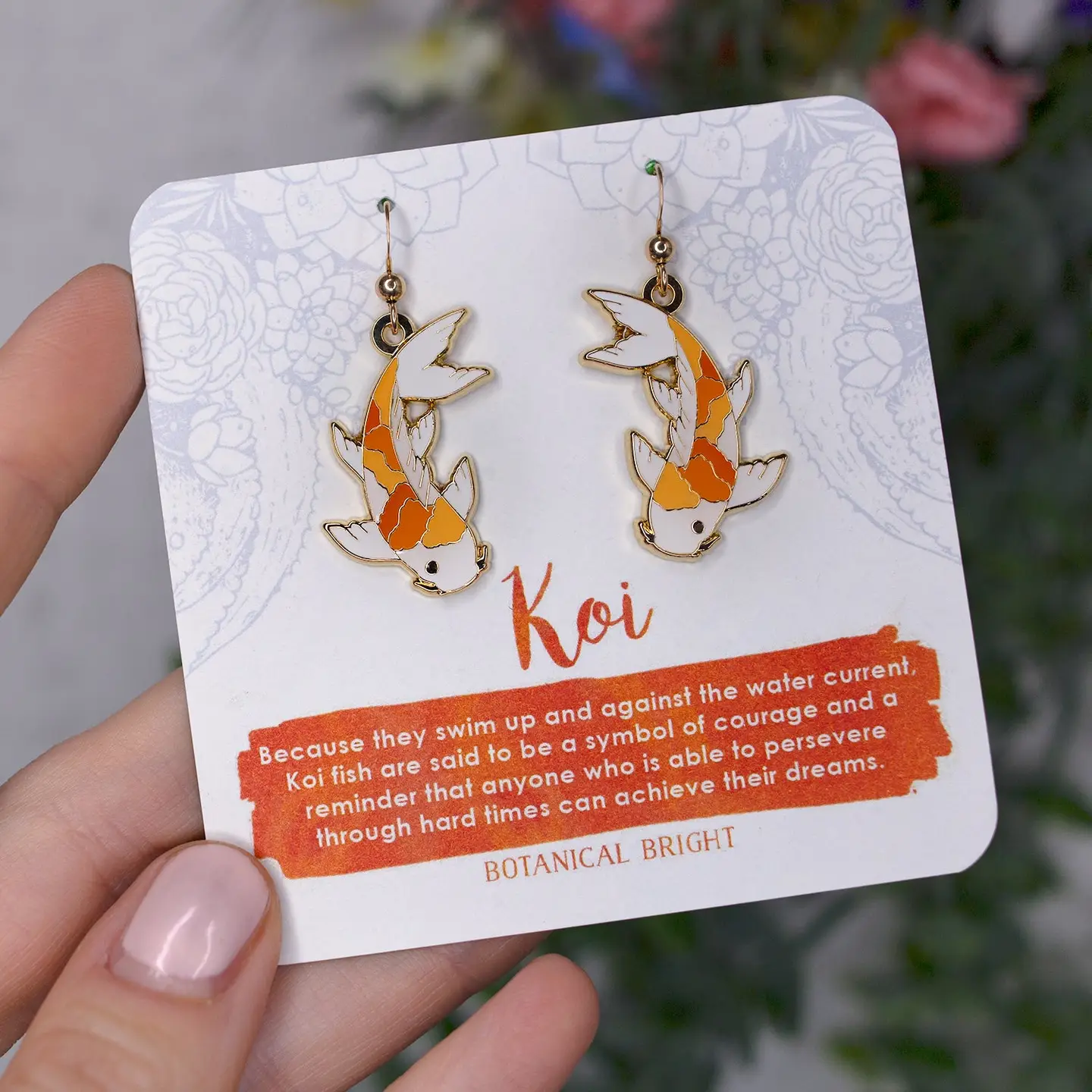 Koi Earrings
