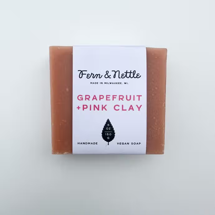 Soap - Grapefruit & Pink Clay