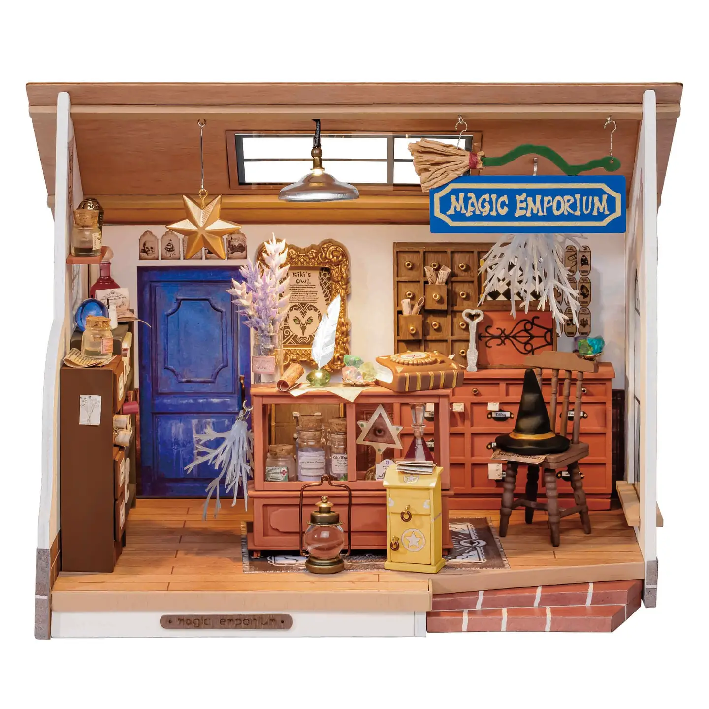 DIY Miniature House Kit: Kiki's Magic Emporium