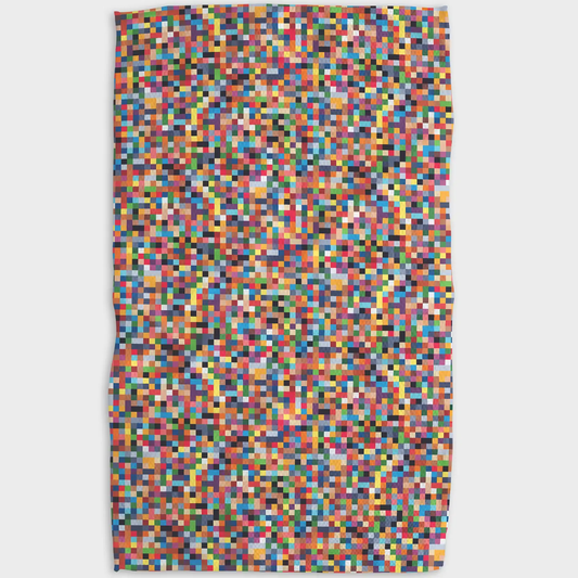 Geometry Tea Towel: Confetti