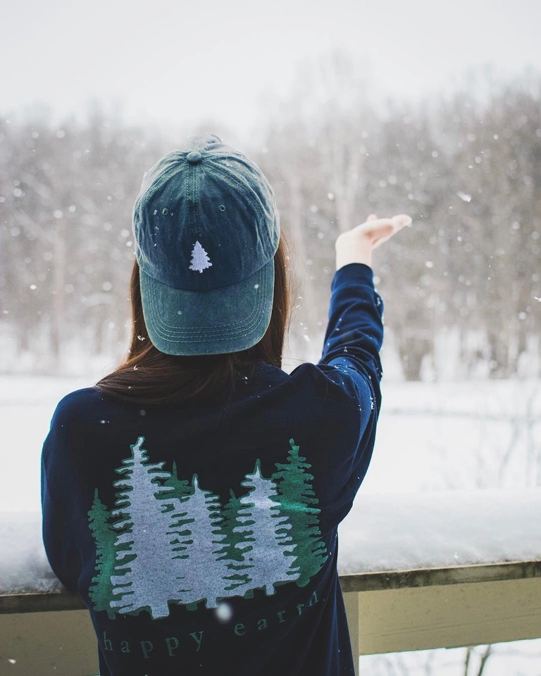 White Fir Baseball Hat