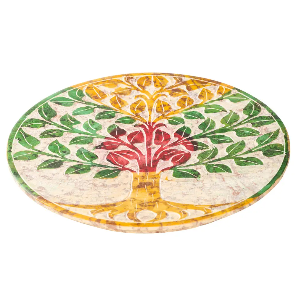 Colorful Tree of Life Incense Burner