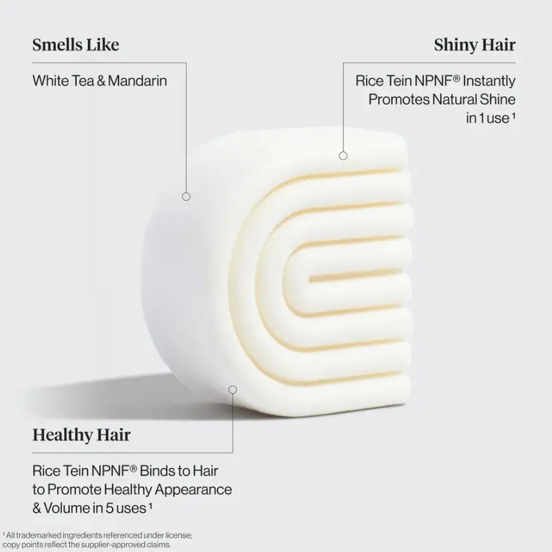 Solid Conditioner Bar: Rice Water