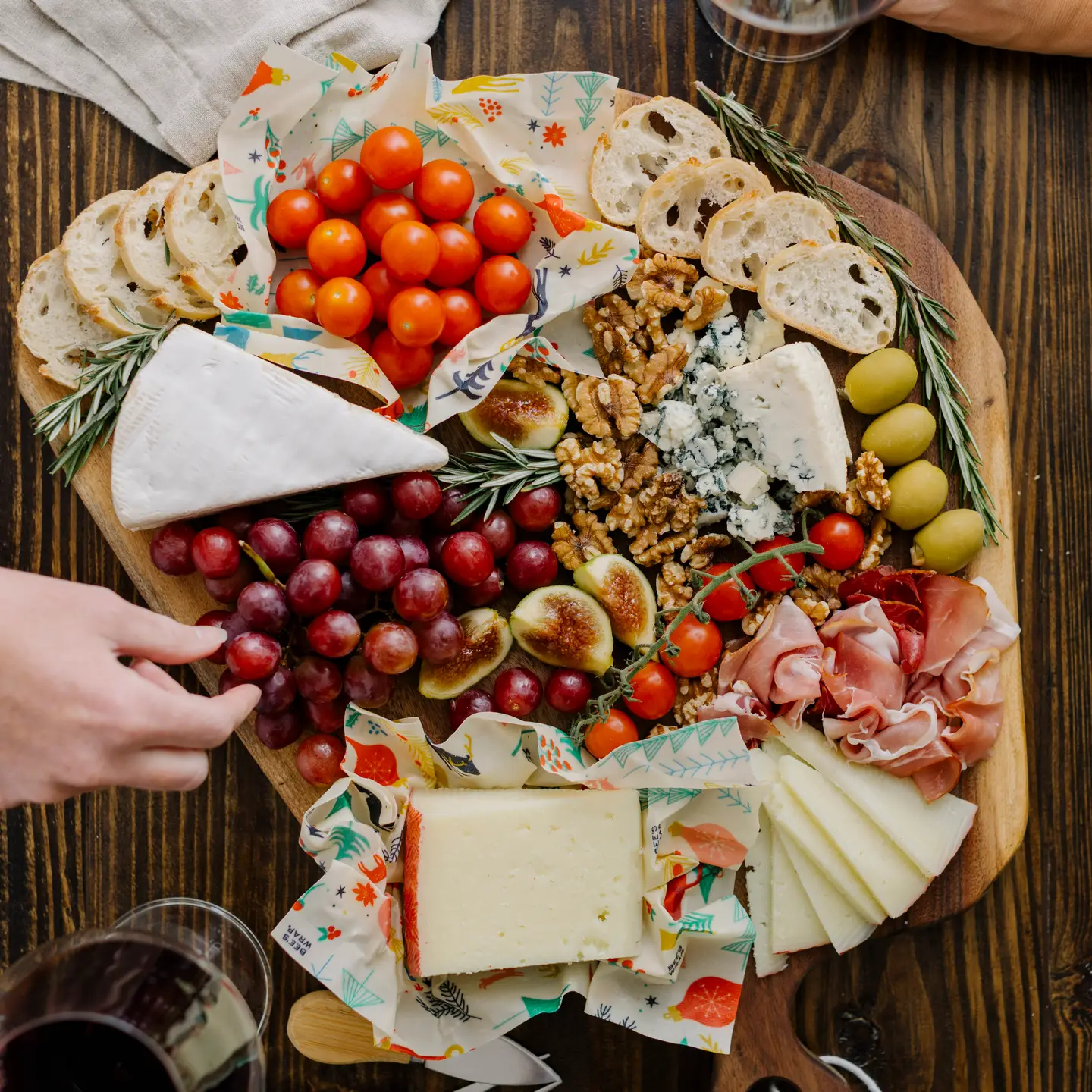 Holiday Bee's Wrap Asst 3 Pack