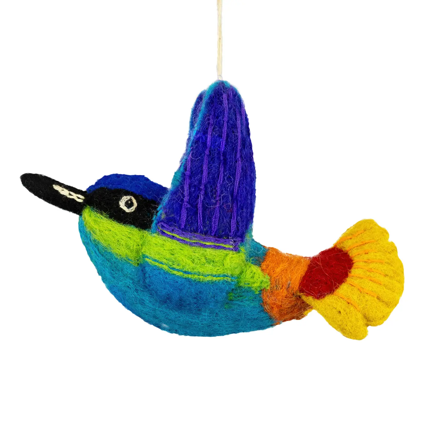 Rainbow Hummingbird Woolie Bird