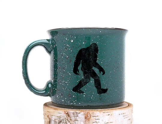 Bigfoot Ceramic Campfire Mug