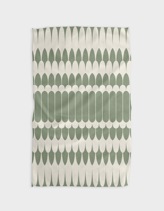 Geometry Tea Towel: Salle Verte