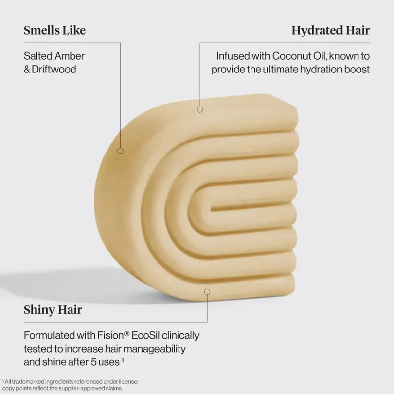 Solid Conditioner Bar: Coconut Oil
