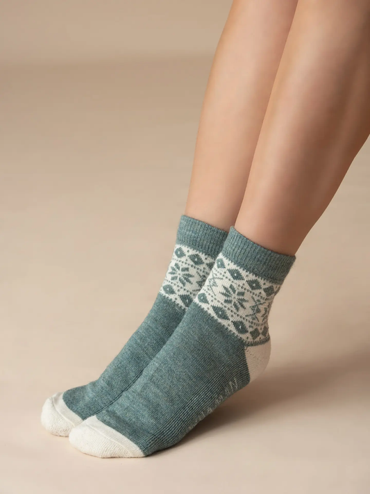 Nordic Alpaca Ankle Socks
