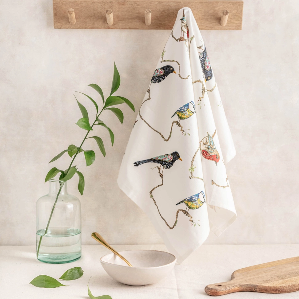 Songbird Tea Towel