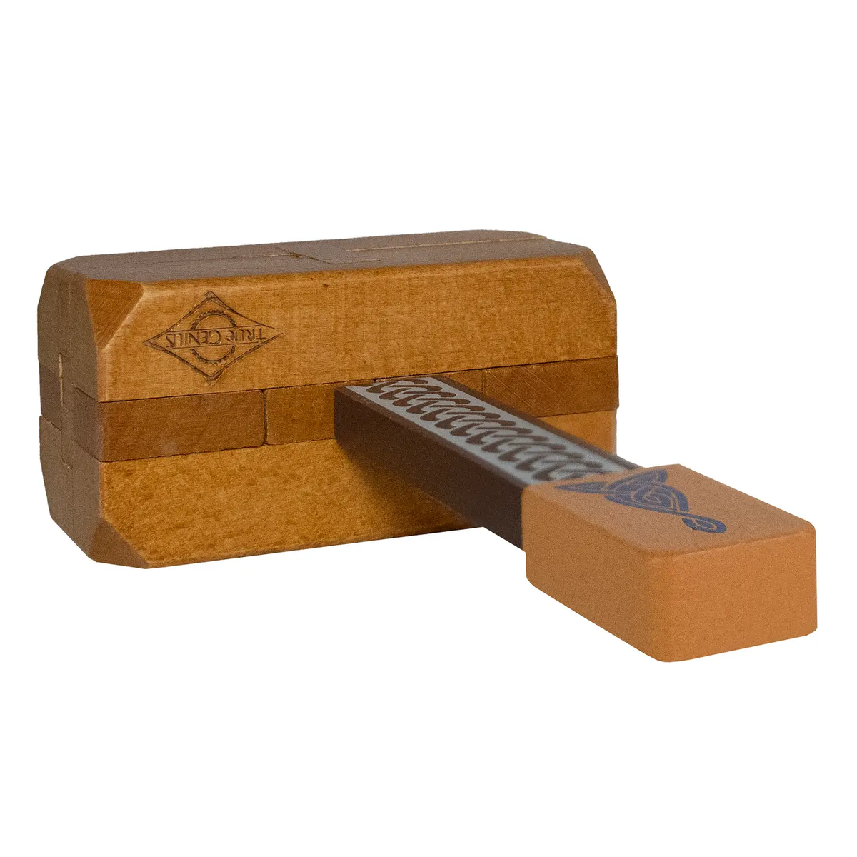 True Genius Thor's Hammer Norse Wooden Brain Teaser