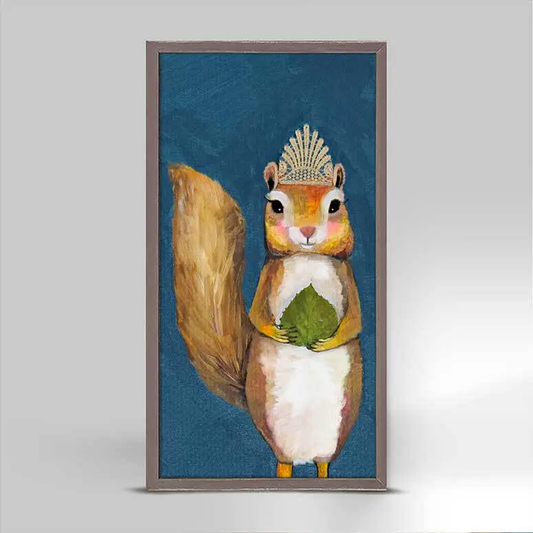 Squirrel King - Mini Canvas