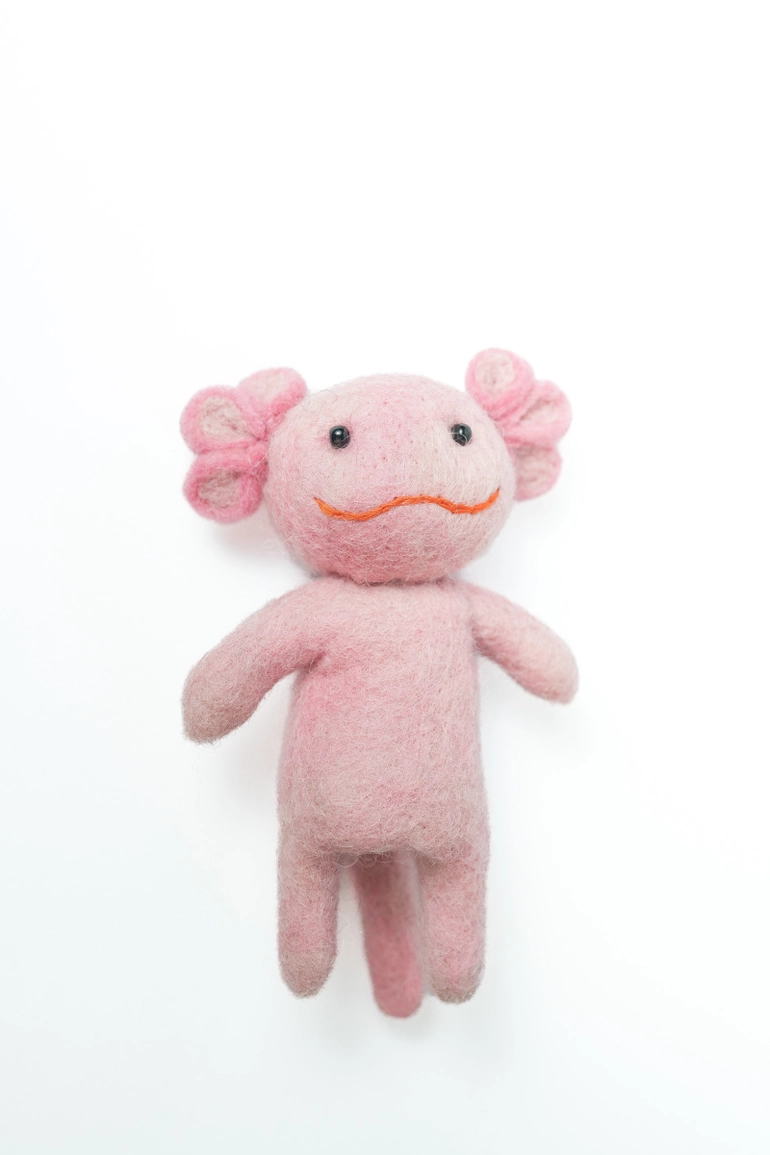 Axolotl Finger Puppet