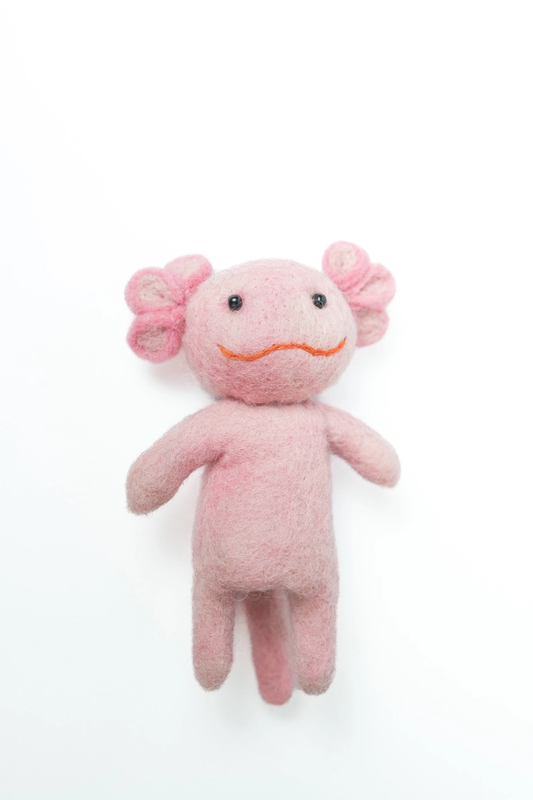 Axolotl Finger Puppet