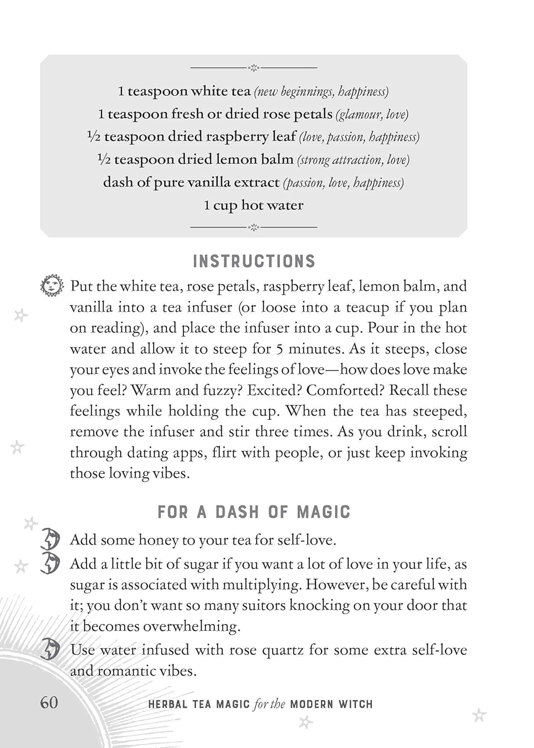 Herbal Tea Magic Modern Witch Book