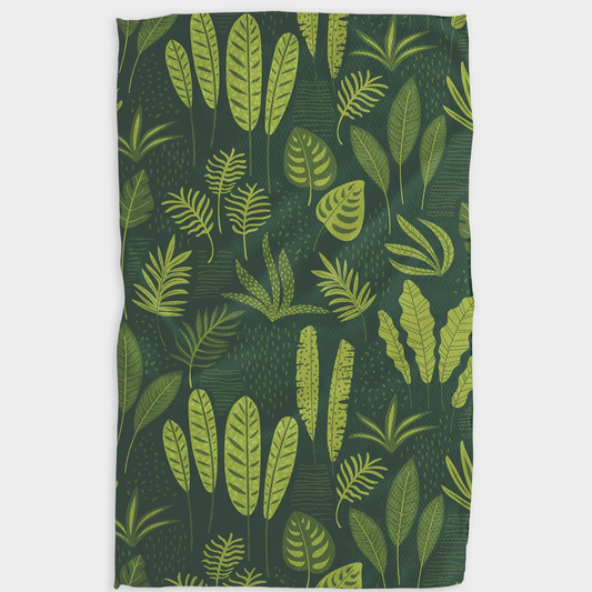 Geometry Tea Towel: Fern