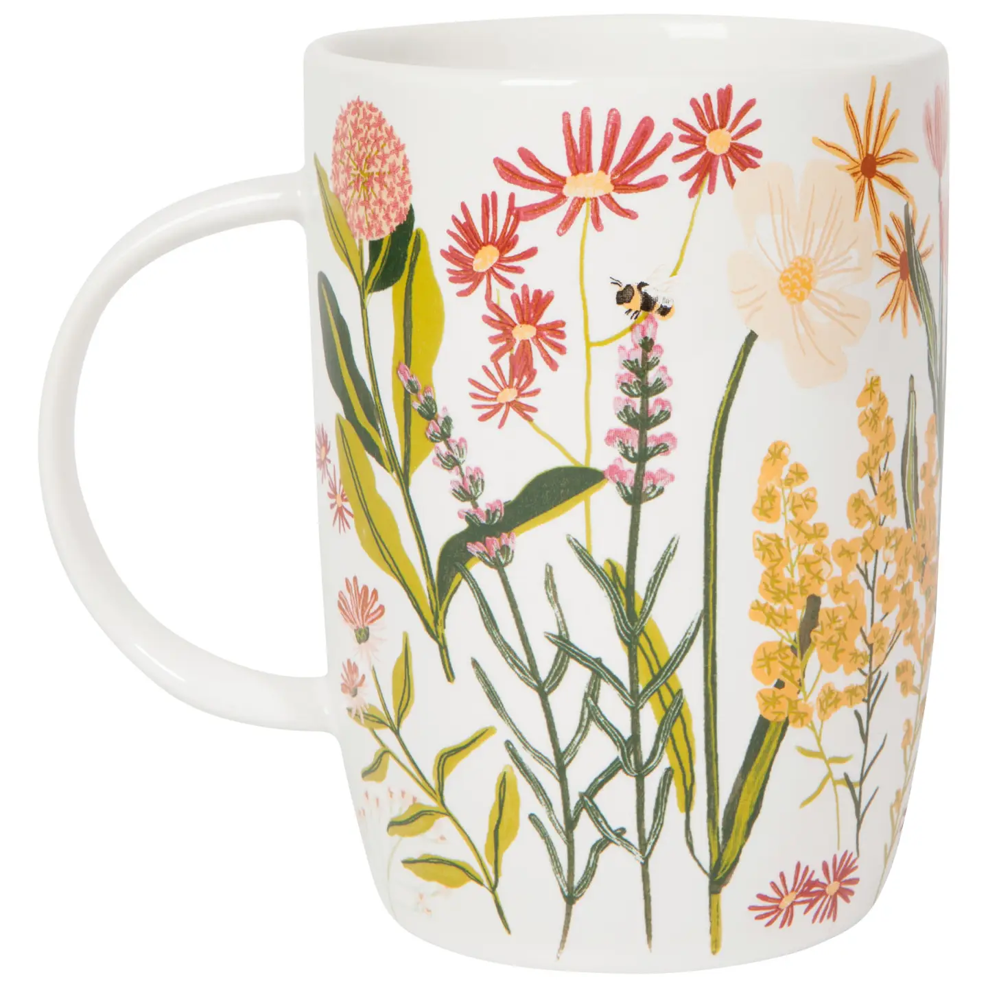 Bees & Blooms Tall Mug