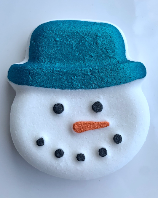 Snowman With Hat Bath Bomb