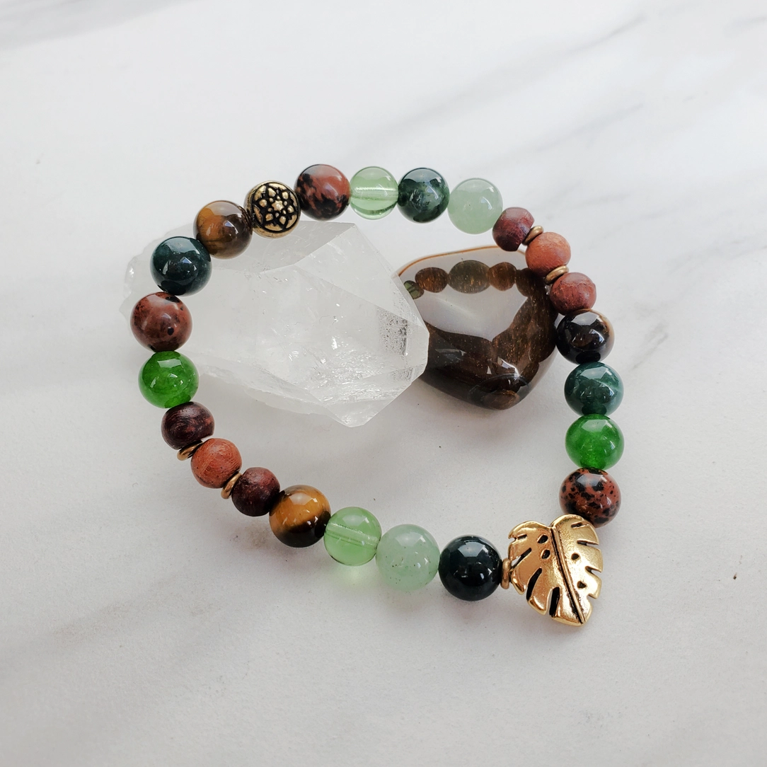 Plant Mama Gemstone Bracelet