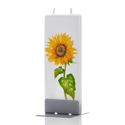 Flat Candle Sunflowers