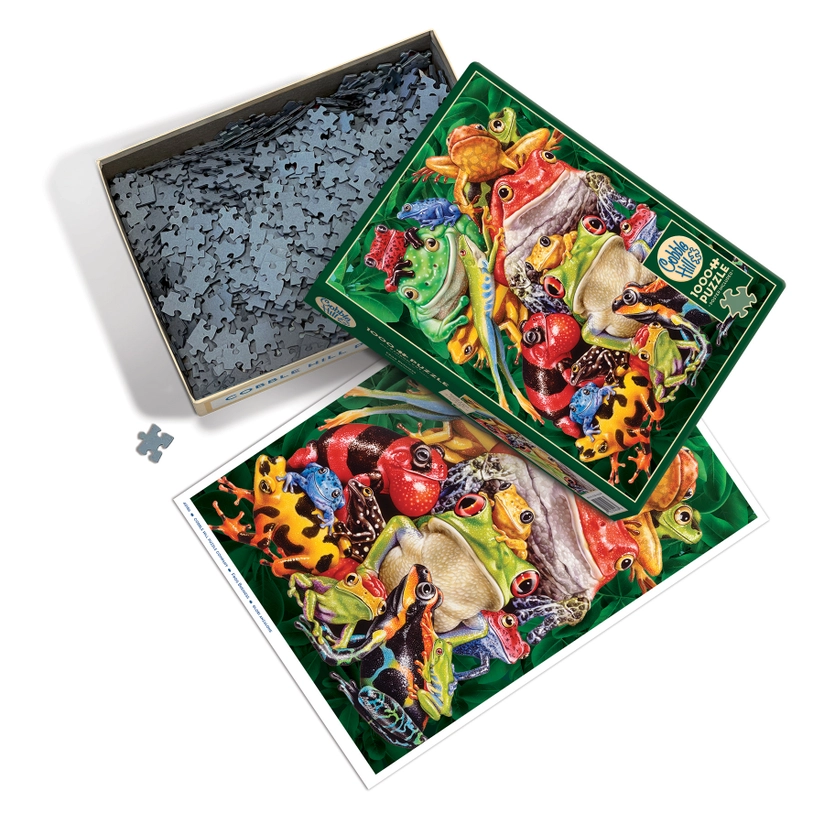 Frog Business Puzzle 1000pc