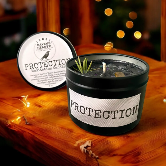 Protection Candle - Sandalwood & Rose