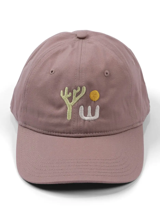 Lone Yucca Dad Hat-Hazy Rose