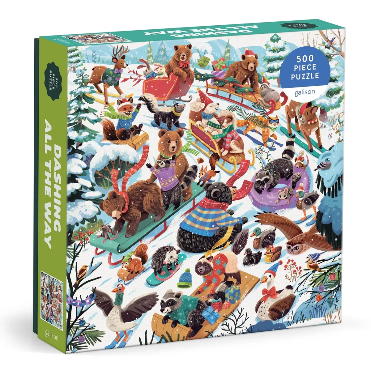 Dashing All the Way 500pc Puzzle