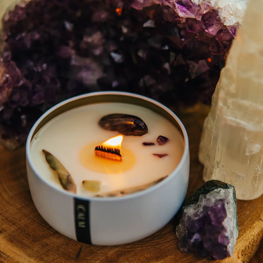 Calm Wood Wick Candle