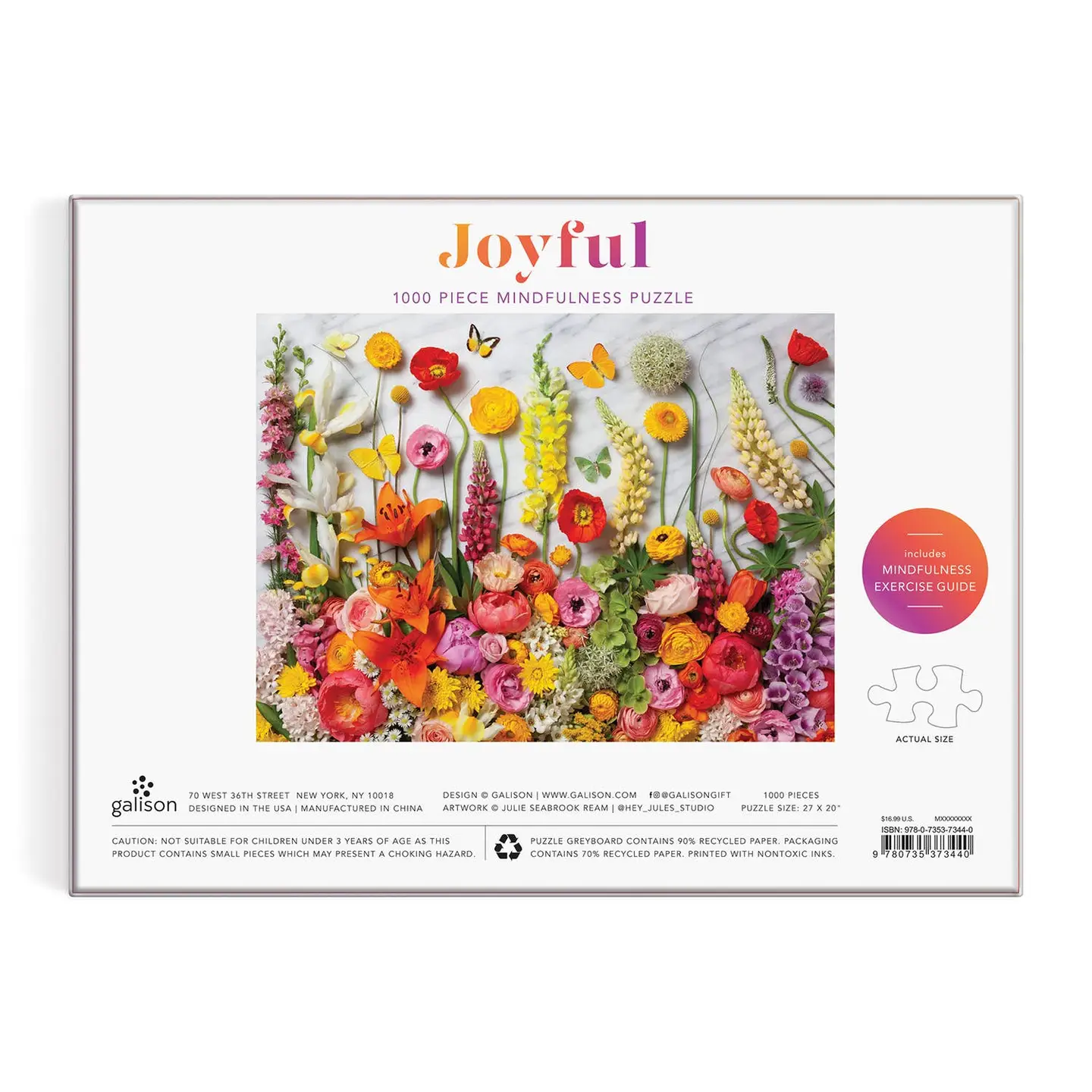 Joyful Floral 1000pc Puzzle