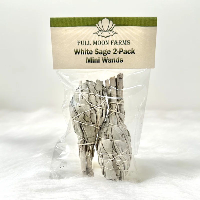 Mini White Sage Wands Pack of 2