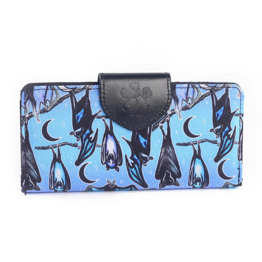 Bats Night Keeper Long Wallet