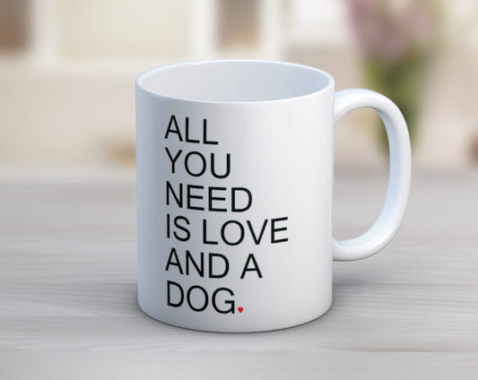 Love & a Dog Mug