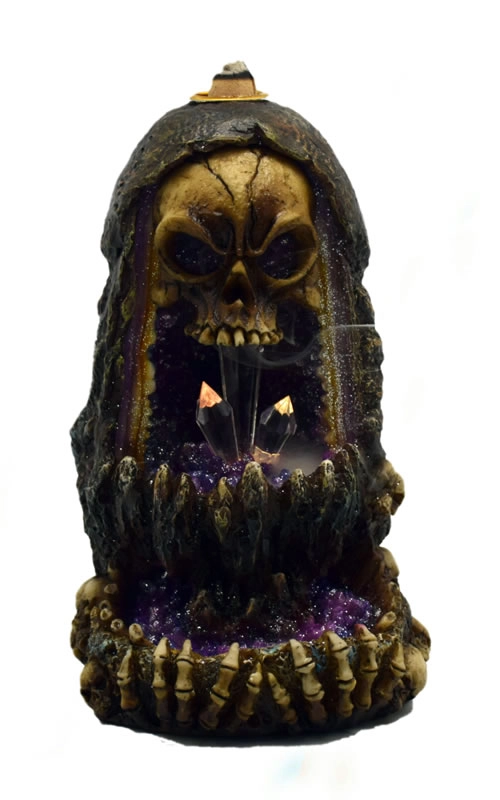 Skull Backflow Incense Burner