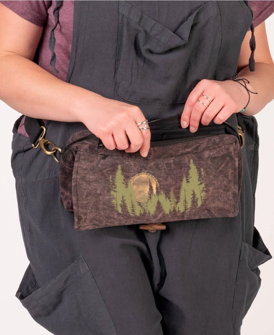 North Wood Hip Sling Bag