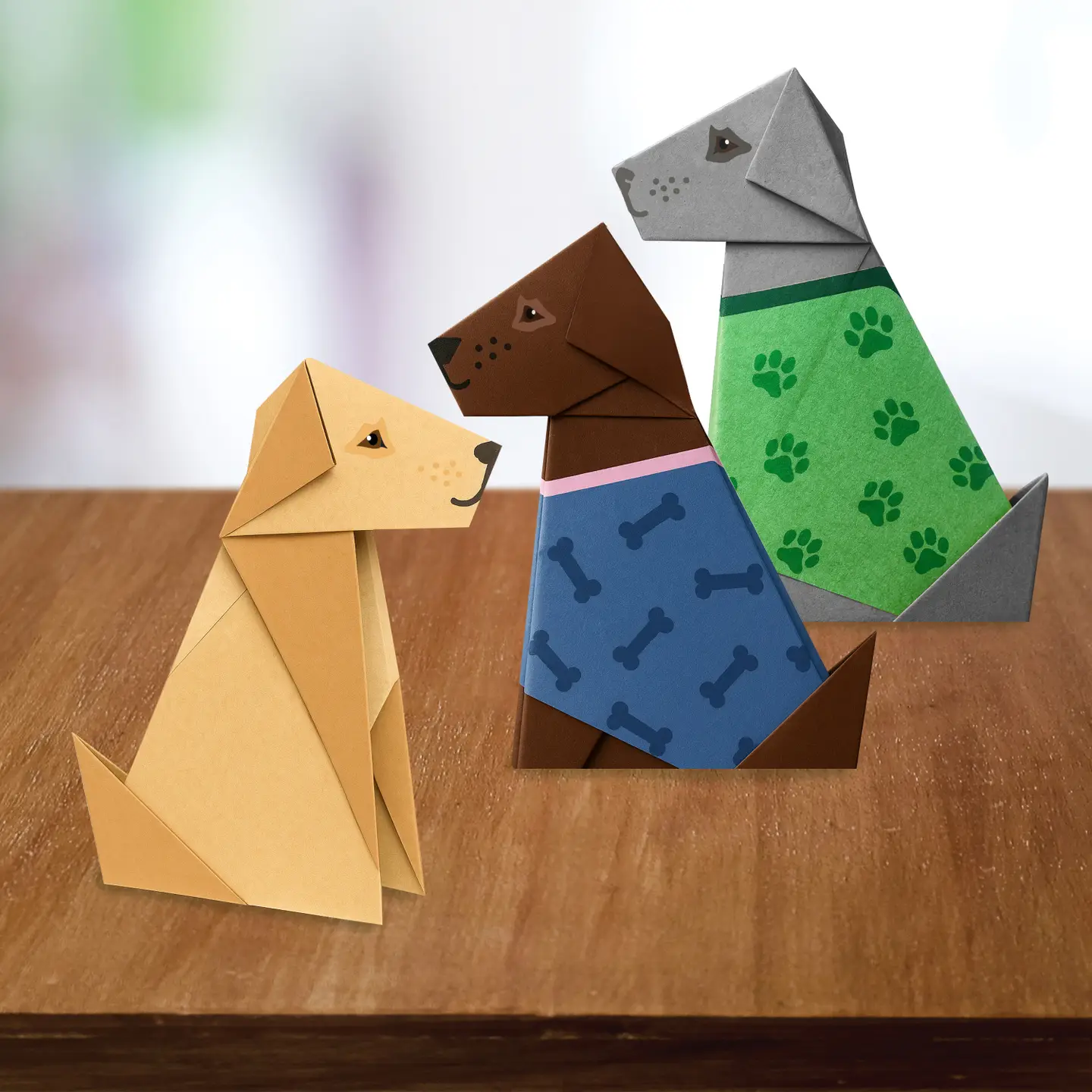 Dog Origami