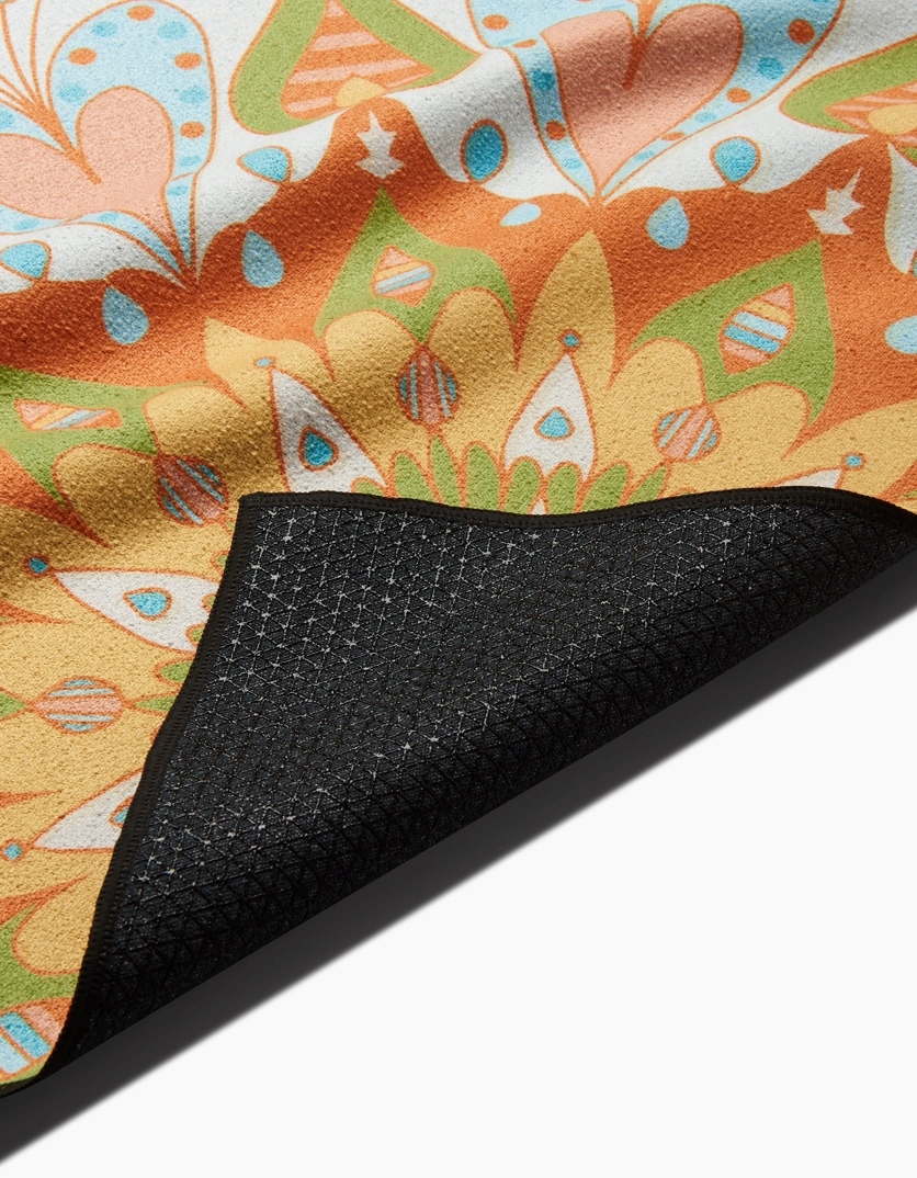 Geometry Yoga Towel Mindful Mandalas
