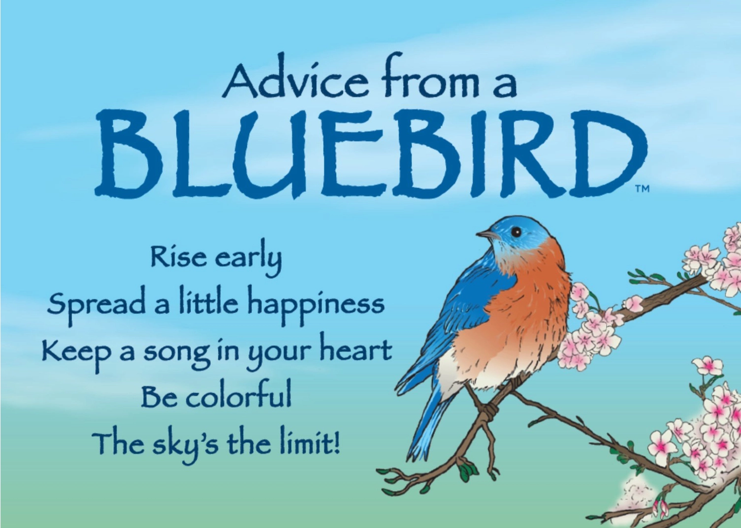 Magnet Advice from a Bluebird