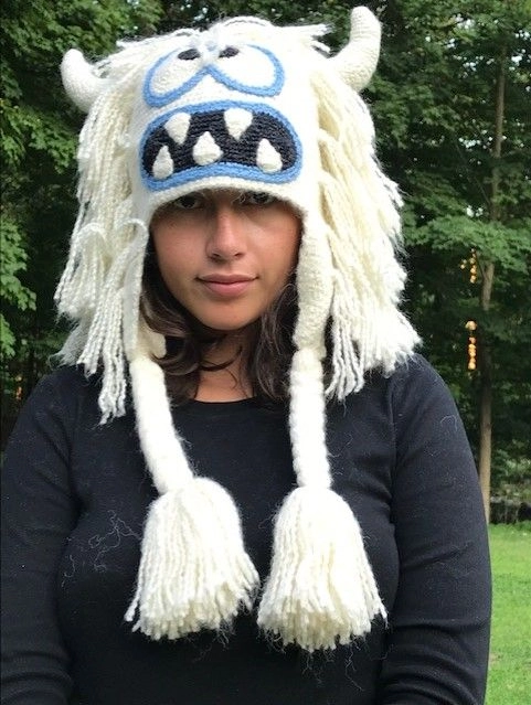 Yeti Hand Crochet Hat