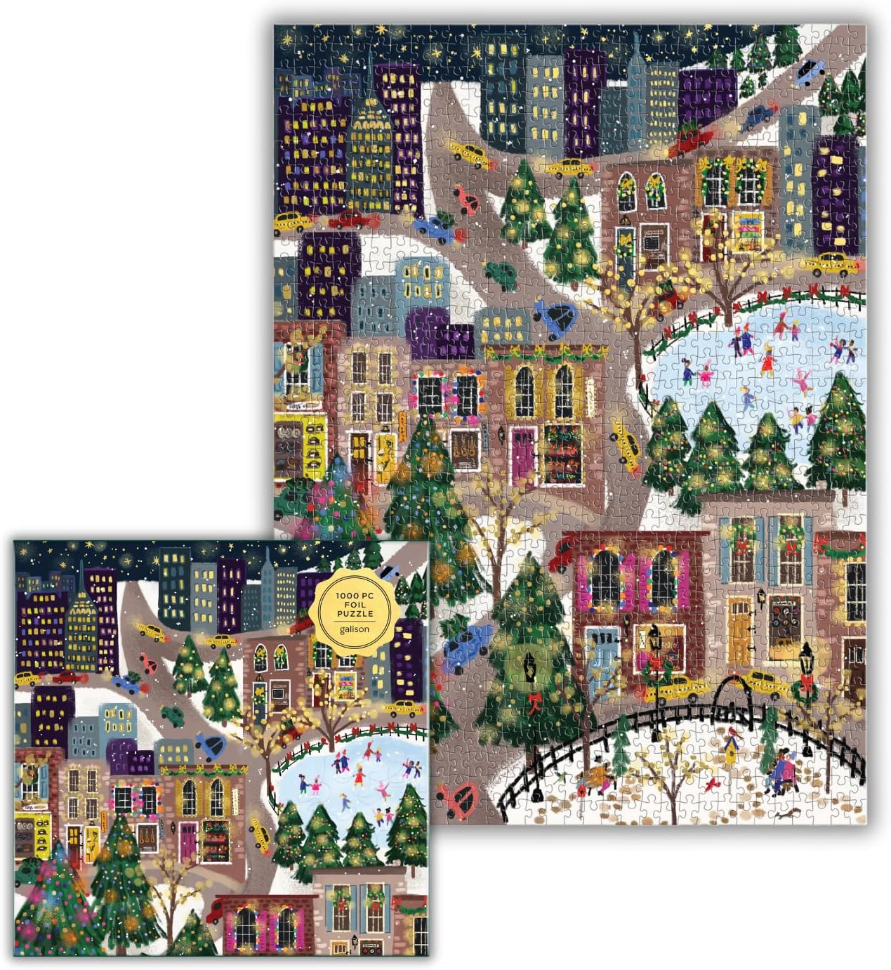 Sparkling City Puzzle - Foil 1000pc