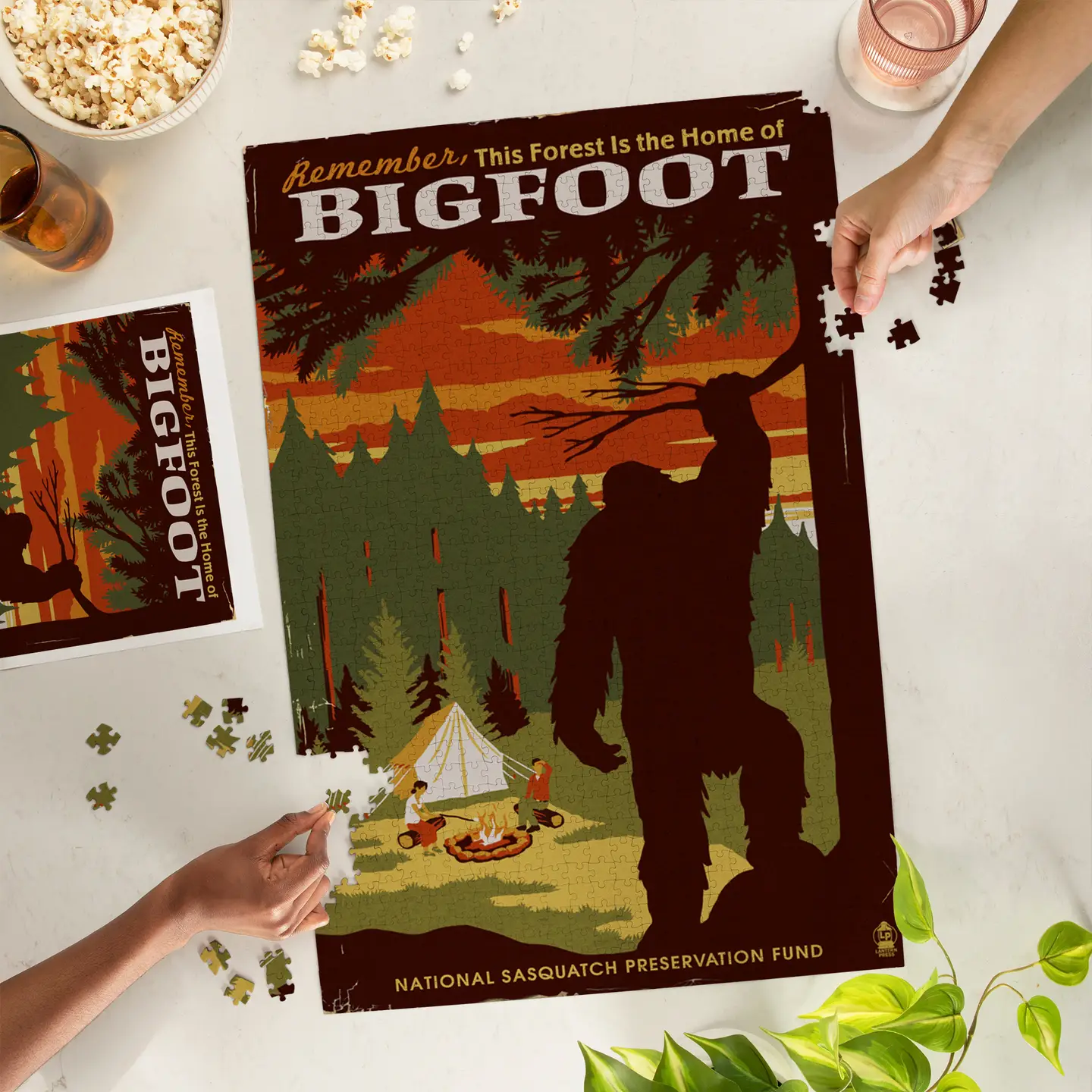 Home of Bigfoot Puzzle 1000 pc